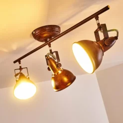 Plafonnier Tina Rouille, 3 lumières