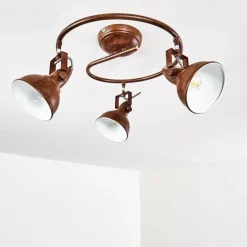 Plafonnier Tina Rouille, 3 lumières