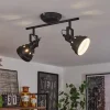 Plafonnier Tita Noir, 2 lumières
