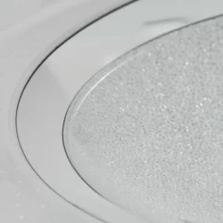 Plafonnier Tobosy LED Blanc, 1 lumière, Télécommandes