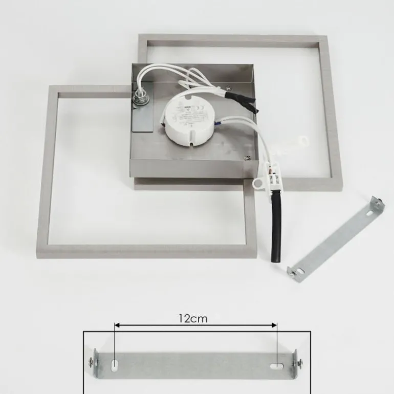 Plafonnier Torres LED Blanc, 2 lumières