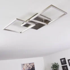 Plafonnier Torres LED Nickel mat, 3 lumières