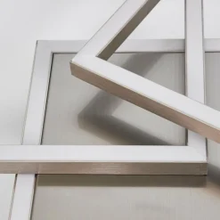 Plafonnier Torres LED Nickel mat, 3 lumières