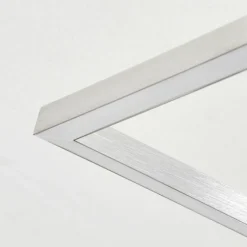 Plafonnier Torres LED Nickel mat, 2 lumières, Télécommandes