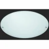 Plafonnier Trio 6196 Aluminium, Blanc, 1 lumière