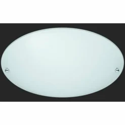 Plafonnier Trio 6196 Aluminium, Blanc, 1 lumière