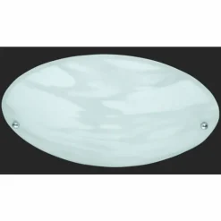 Plafonnier Trio 6196 Aluminium, Blanc, 1 lumière