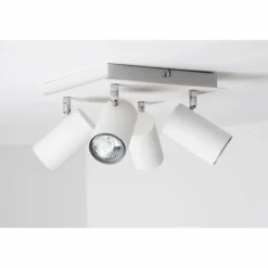 Plafonnier Trio 8024 Blanc, 4 lumières