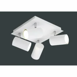 Plafonnier Trio 8024 Blanc, 4 lumières