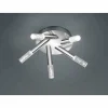Plafonnier Trio 2824 LED Chrome, 5 lumières