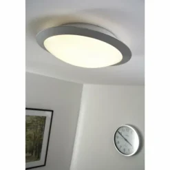 Plafonnier Trio 6265 LED Titane, Blanc, 1 lumière
