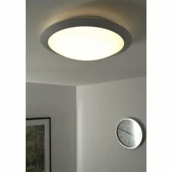 Plafonnier Trio 6265 LED Titane, Blanc, 1 lumière