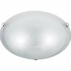 Plafonnier Trio 6105 Nickel mat, Blanc, 2 lumières