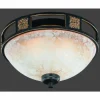 Plafonnier Trio 6081 Rouille, 2 lumières