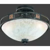 Plafonnier Trio 6081 Rouille, 3 lumières