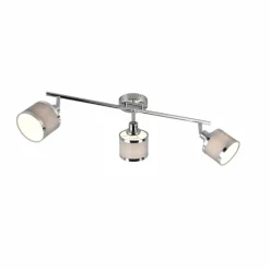 Plafonnier Trio AROSA Chrome, 3 lumières