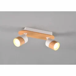 Plafonnier Trio Aruni Écru, 2 lumières