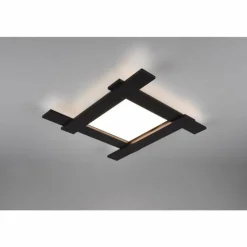 Plafonnier Trio Belfast LED Noir, 5 lumières