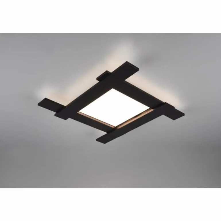 Plafonnier Trio Belfast LED Noir, 5 lumières