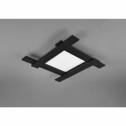 Plafonnier Trio Belfast LED Noir, 5 lumières