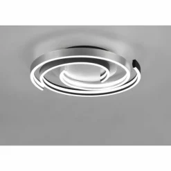 Plafonnier Trio Caya LED Aluminium, Noir, 1 lumière