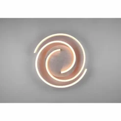 Plafonnier Trio Caya LED Aluminium, Noir, 1 lumière