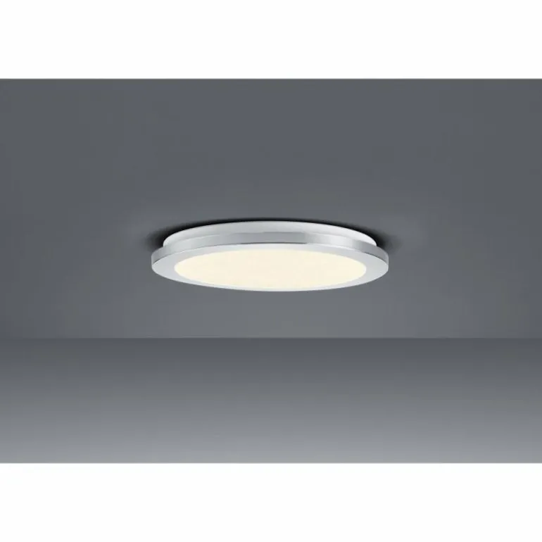 Plafonnier Trio CESAR LED Chrome, 1 lumière