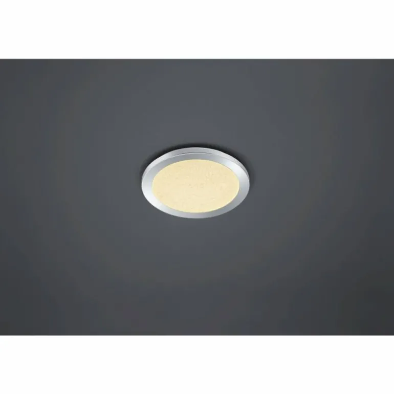 Plafonnier Trio CESAR LED Chrome, 1 lumière