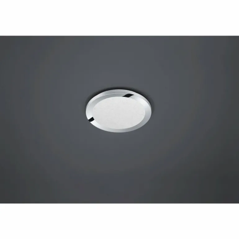 Plafonnier Trio CESAR LED Chrome, 1 lumière