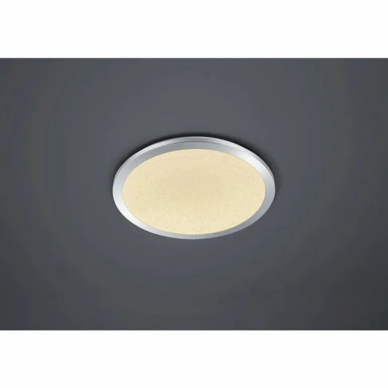 Plafonnier Trio CESAR LED Chrome, 1 lumière