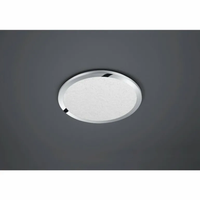 Plafonnier Trio CESAR LED Chrome, 1 lumière