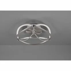 Plafonnier Trio Charivari LED Nickel mat, 1 lumière