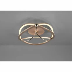 Plafonnier Trio Charivari LED Laiton, 1 lumière