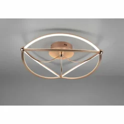 Plafonnier Trio Charivari LED Laiton, 1 lumière