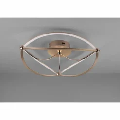 Plafonnier Trio Charivari LED Laiton, 1 lumière