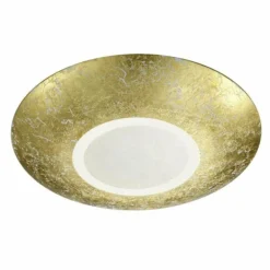 Plafonnier Trio CHIROS LED Or, 1 lumière