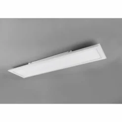 Plafonnier Trio Columbia LED Blanc, 1 lumière, Télécommandes, Changeur de couleurs