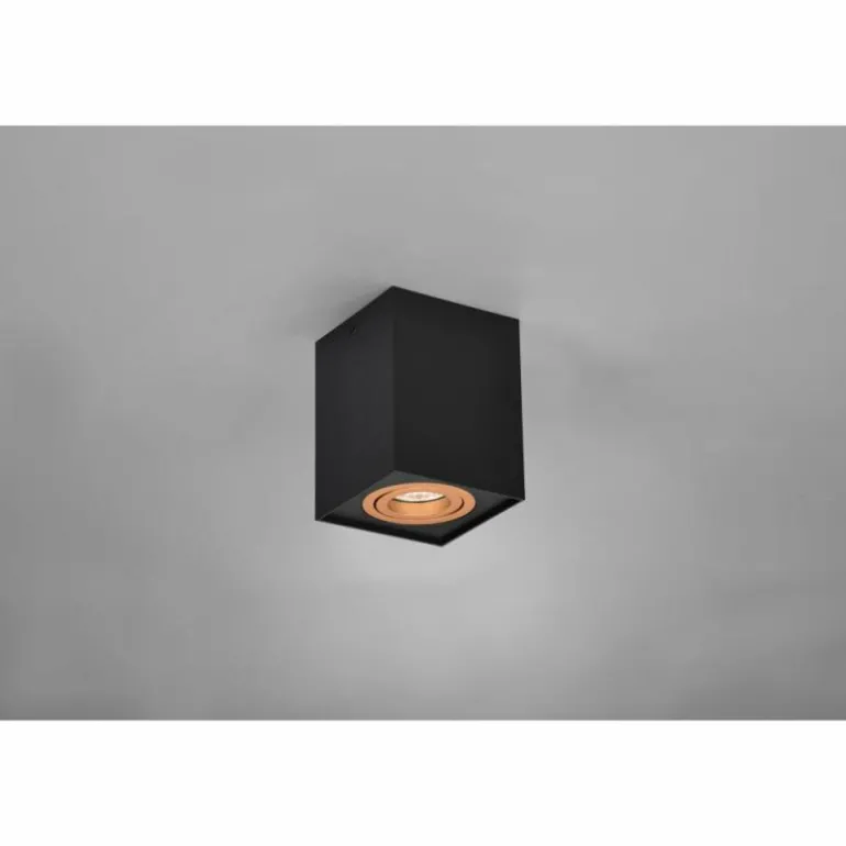 Plafonnier Trio Cookie Or, Noir, 1 lumière