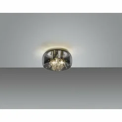 Plafonnier Trio Crystel Chrome, 3 lumières