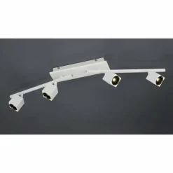 Plafonnier Trio CUBA LED Blanc, 4 lumières