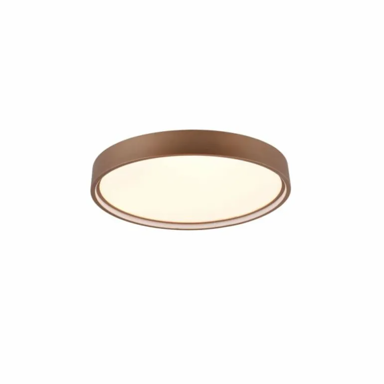 Plafonnier Trio DOHA LED Brun, 1 lumière