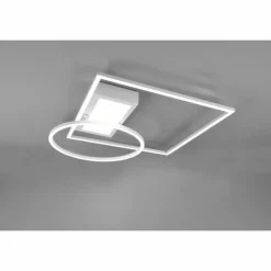 Plafonnier Trio Downey LED Blanc, 1 lumière, Télécommandes