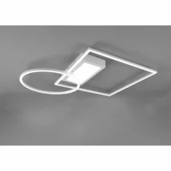 Plafonnier Trio Downey LED Blanc, 1 lumière, Télécommandes