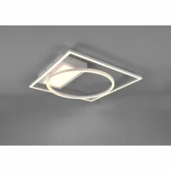 Plafonnier Trio Downey LED Blanc, 1 lumière, Télécommandes