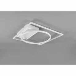 Plafonnier Trio Downey LED Blanc, 1 lumière, Télécommandes