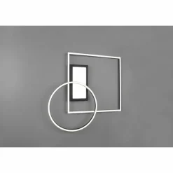 Plafonnier Trio Downey LED Noir, 1 lumière, Télécommandes