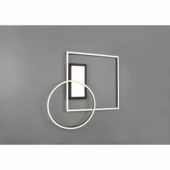 Plafonnier Trio Downey LED Noir, 1 lumière, Télécommandes