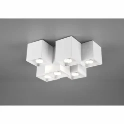 Plafonnier Trio Fernando Blanc, 6 lumières