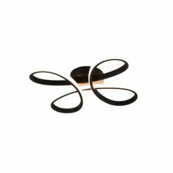 Plafonnier Trio FLY LED Noir, 1 lumière