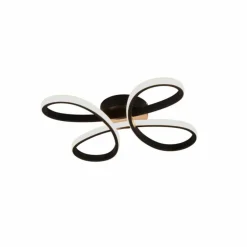 Plafonnier Trio FLY LED Noir, 1 lumière